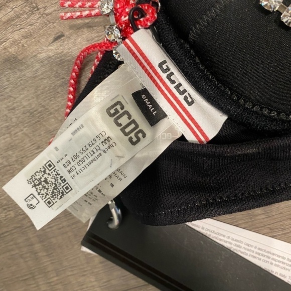 GCDS-BLING JERSEY BRA NWT - Picture 5 of 12